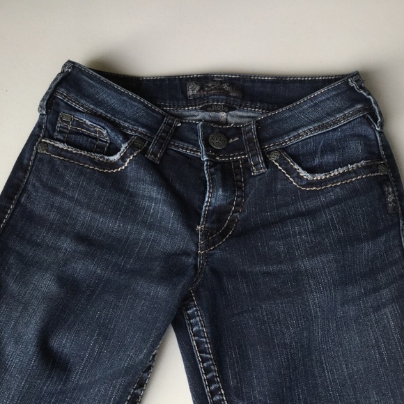 Silver Suki Surplus Bootcut Jeans 26 X 32 - Picture 6 of 8